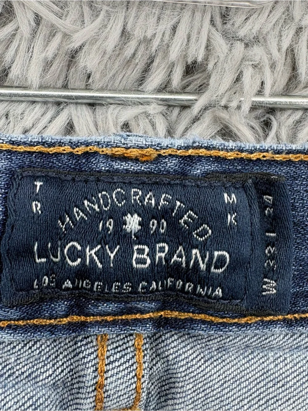 Lucky Jeans Mens 34 361 Vintage Blue Straight Leg Mid Rise Medium Wash Relaxed